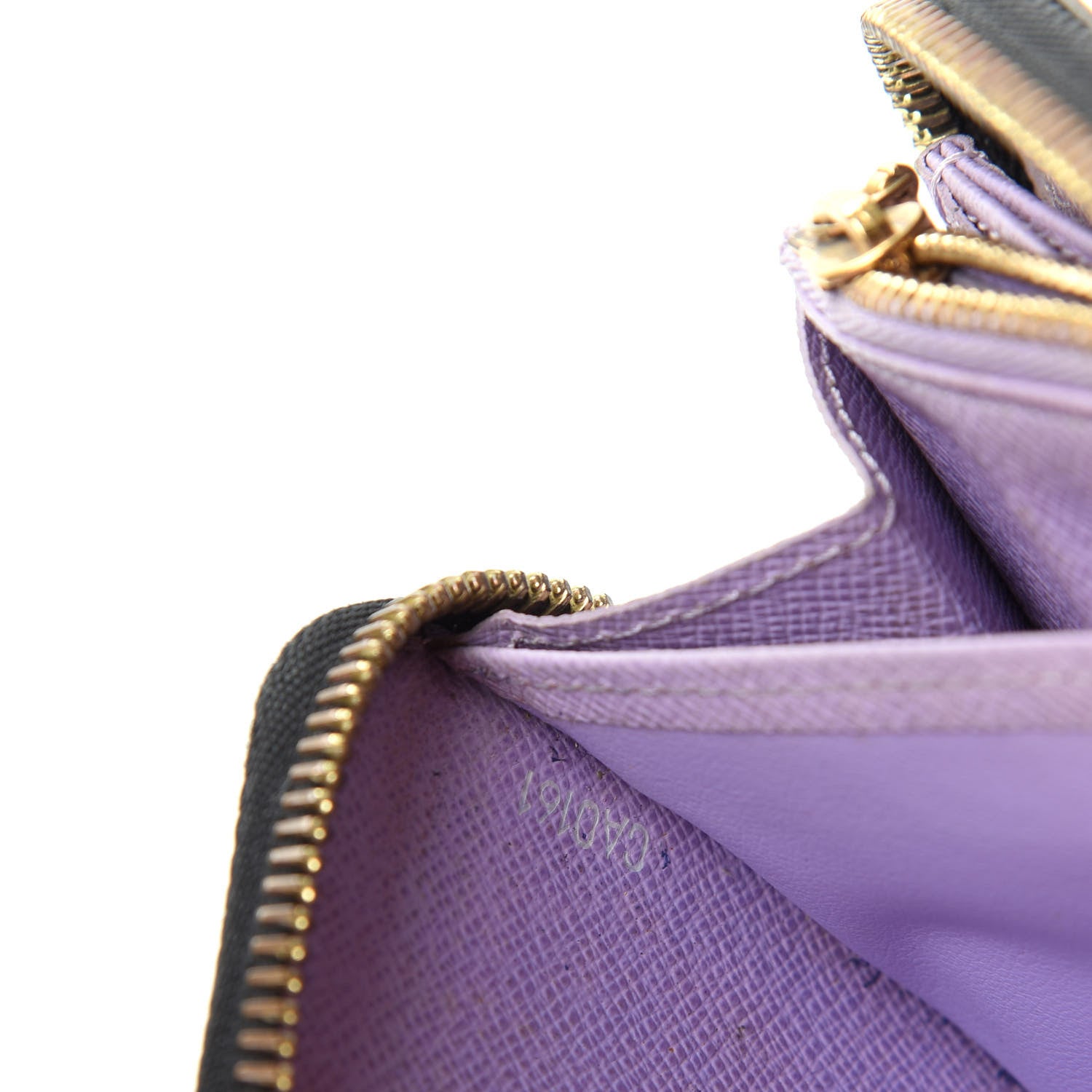 Louis Vuitton Monogram Multicolor Zippy Wallet Black Violet 7 of 11