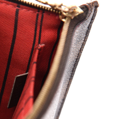 Louis Vuitton Damier Ebene Neverfull MM GM Pochette 7 of 10