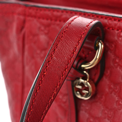 Gucci Microguccissima Small Bree Tote Red 15 of 15
