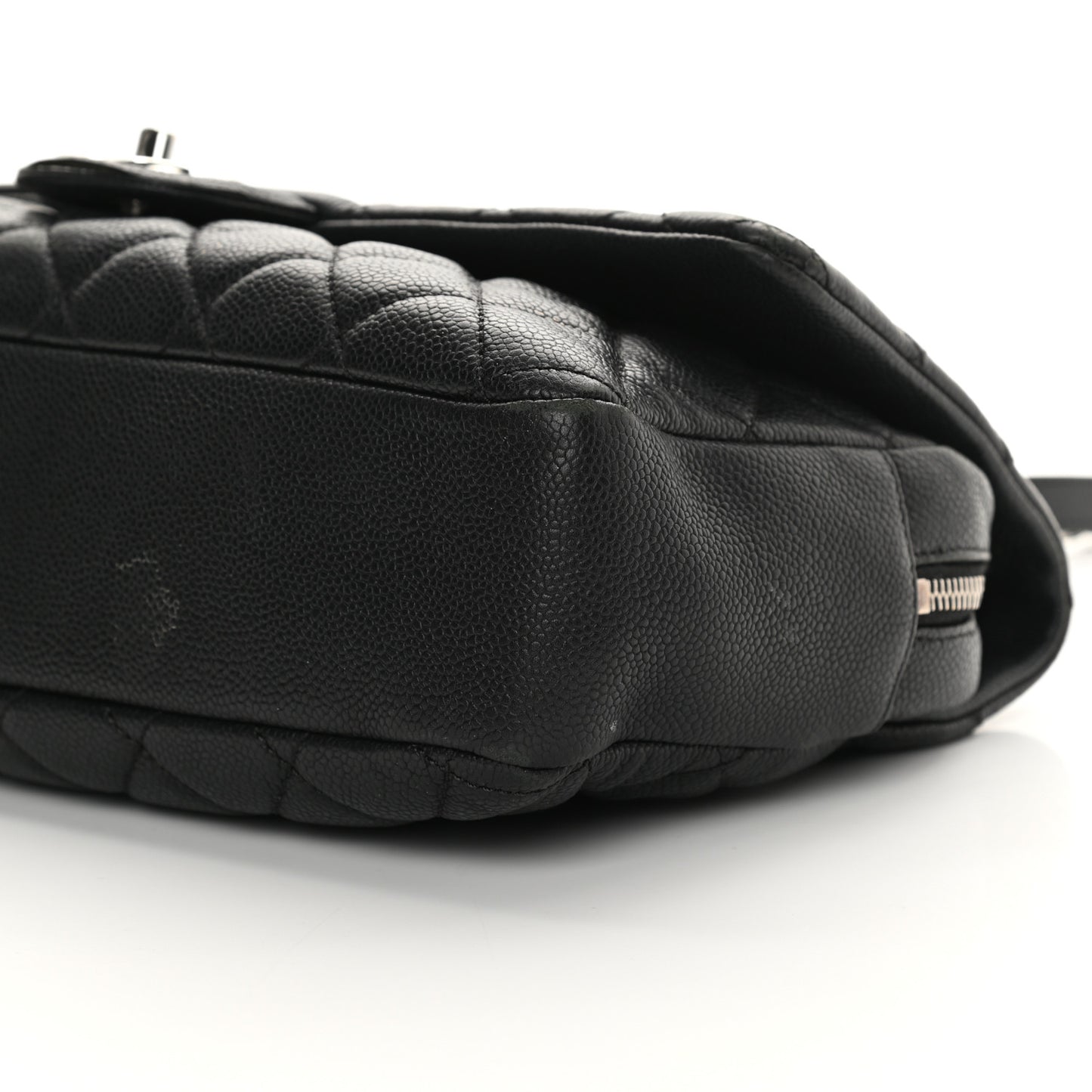 Caviar Quilted Jumbo Easy Flap Black