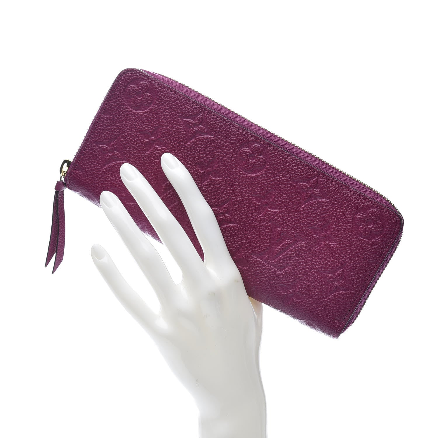 Louis Vuitton Empreinte Clemence Wallet Grape 2 of 10