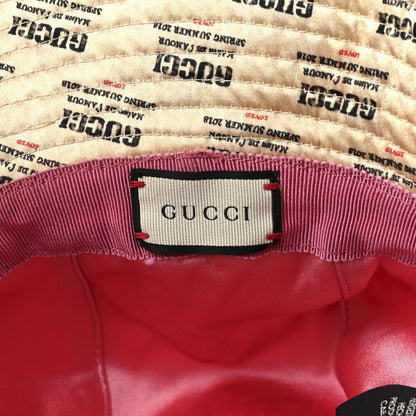 Gucci Silk Stamp Print Bucket Hat 7 of 8