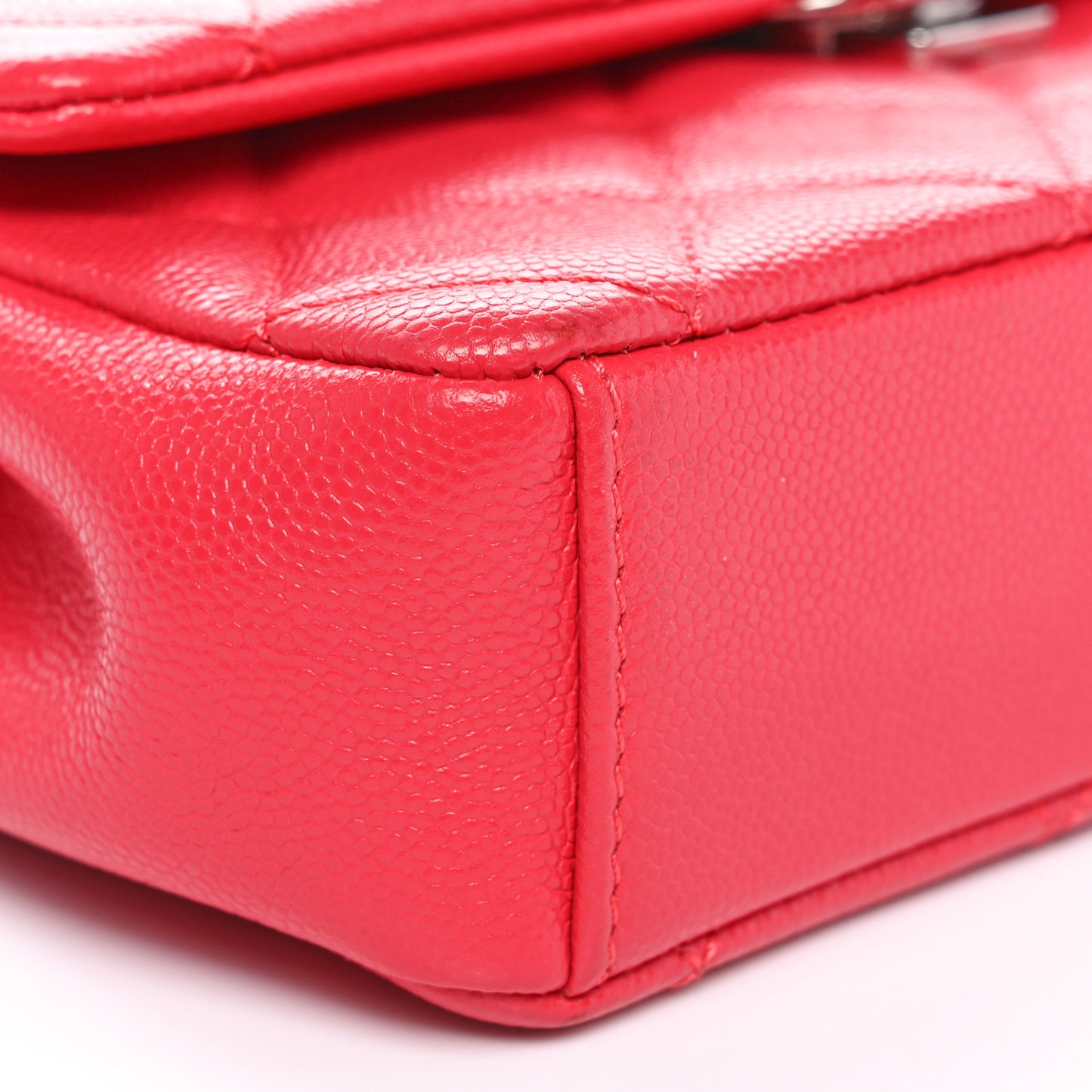 Caviar Quilted My Everything Small Flap Pink
