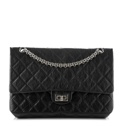 Chanel Aged Calfskin Quilted 2.55 Reissue 226 Flap Black 1 of 7