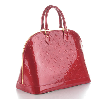 Louis Vuitton Vernis Alma GM Pomme D'Amour 3 of 7