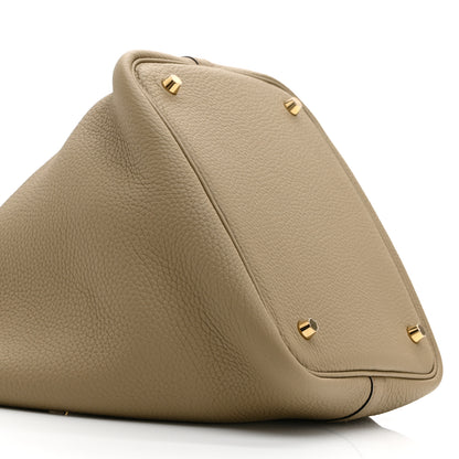 Hermes Taurillon Clemence Picotin Lock 22 MM Trench 9 of 10