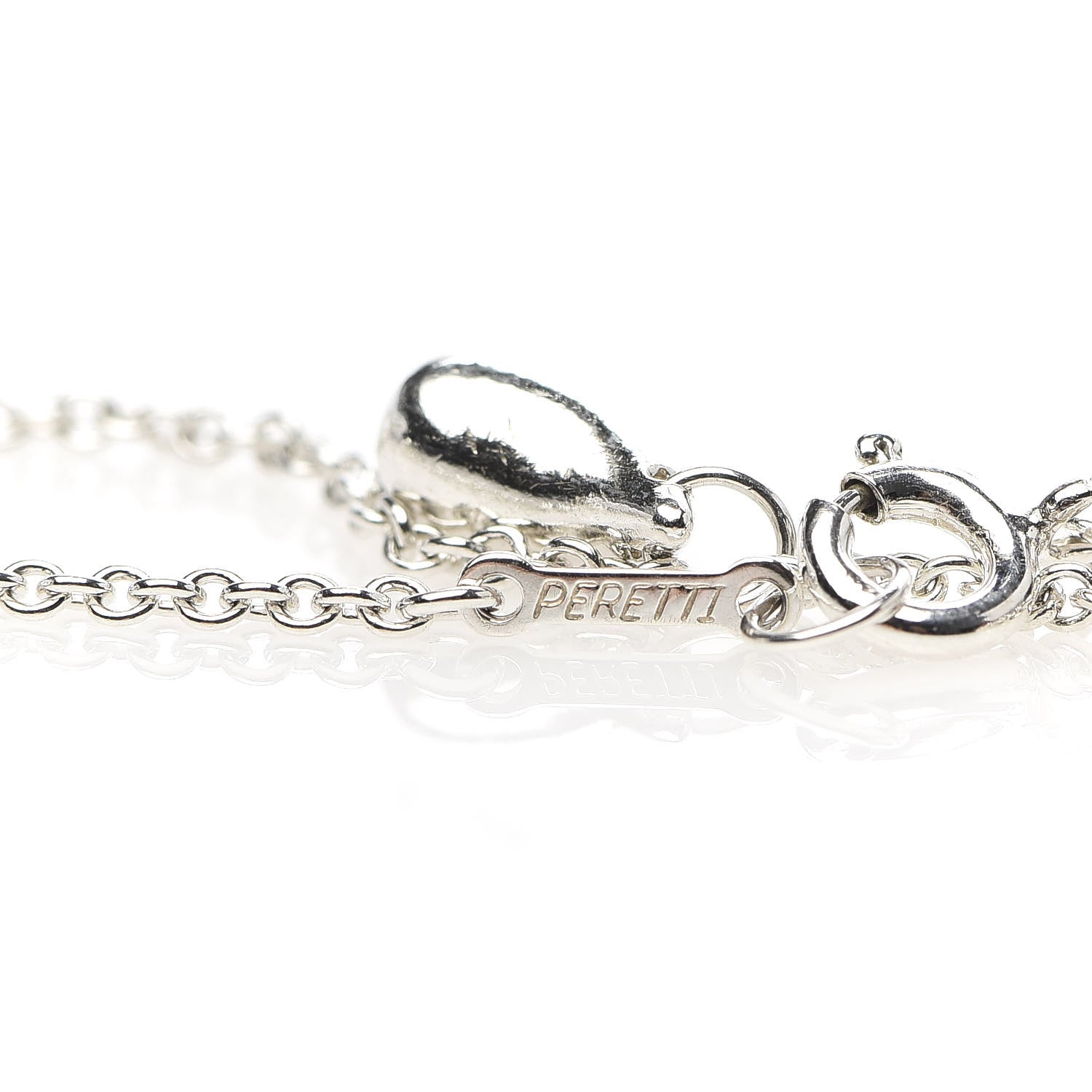Tiffany Sterling Silver Elsa Peretti Teardrop Bracelet 5 of 6