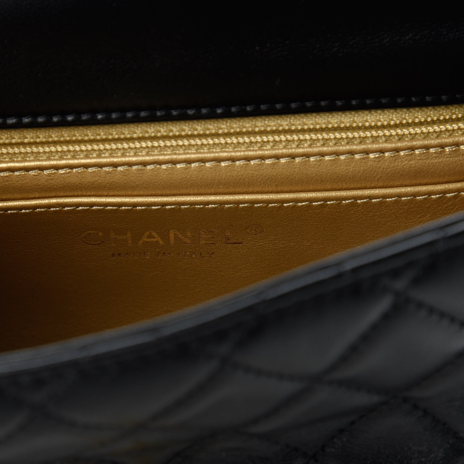 Chanel Lambskin Quilted Mini Pearl Crush Flap Black 8 of 10