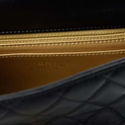 Chanel Lambskin Quilted Mini Pearl Crush Flap Black 8 of 10