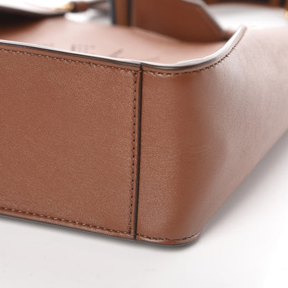 Stella McCartney Eco Alter Nappa Perforated Logo Mini Crossbody Cinnamon 9 of 9