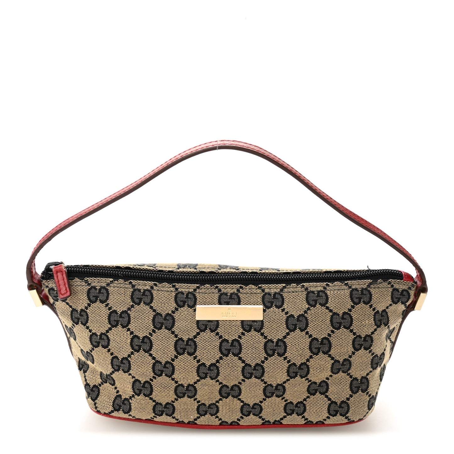 Monogram Boat Pochette Red