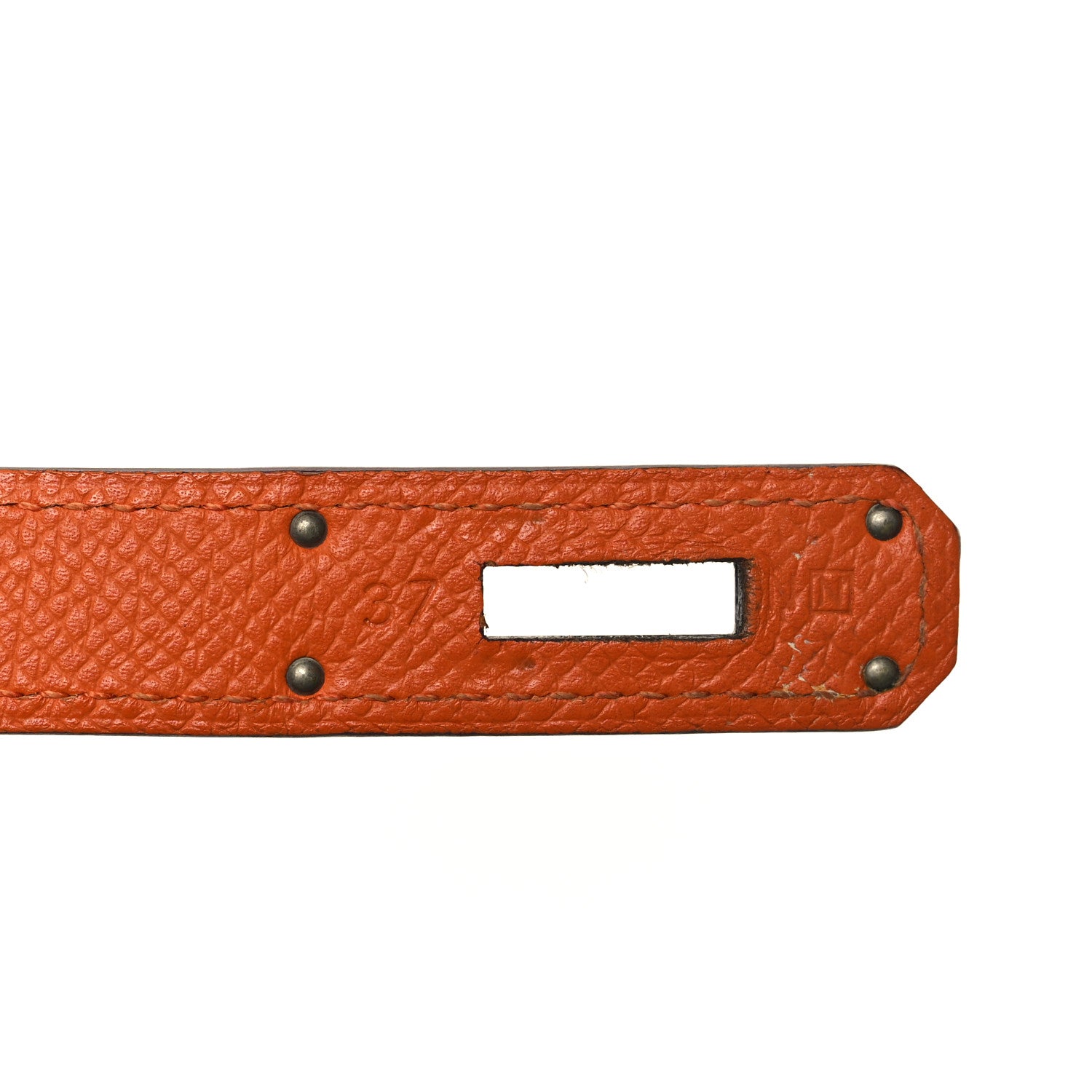 Hermes Epsom Kelly Sellier 32 Orange 7 of 11