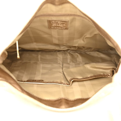 Burberry Metallic Calfskin Quilted Hoxton Hobo Gold 5 of 12