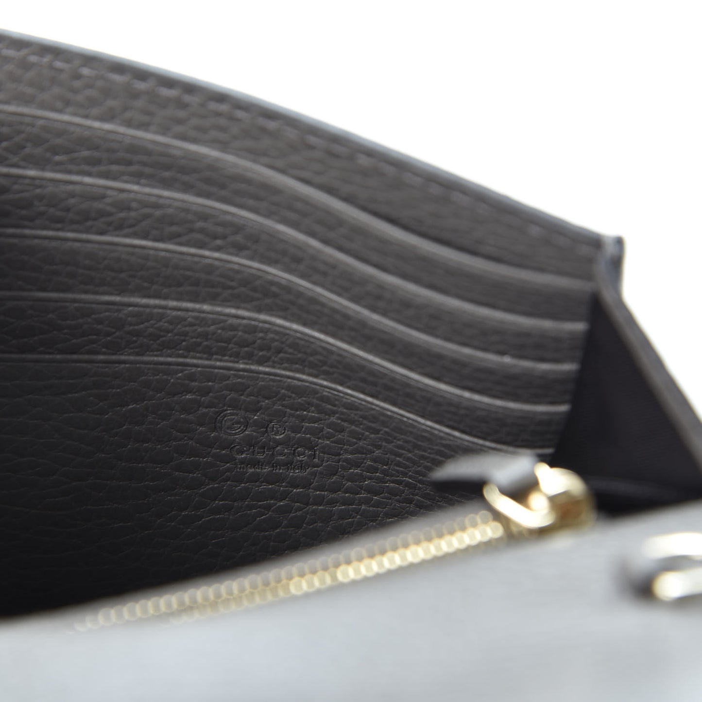 Dollar Calfskin Medium Betty Chain Wallet Loess