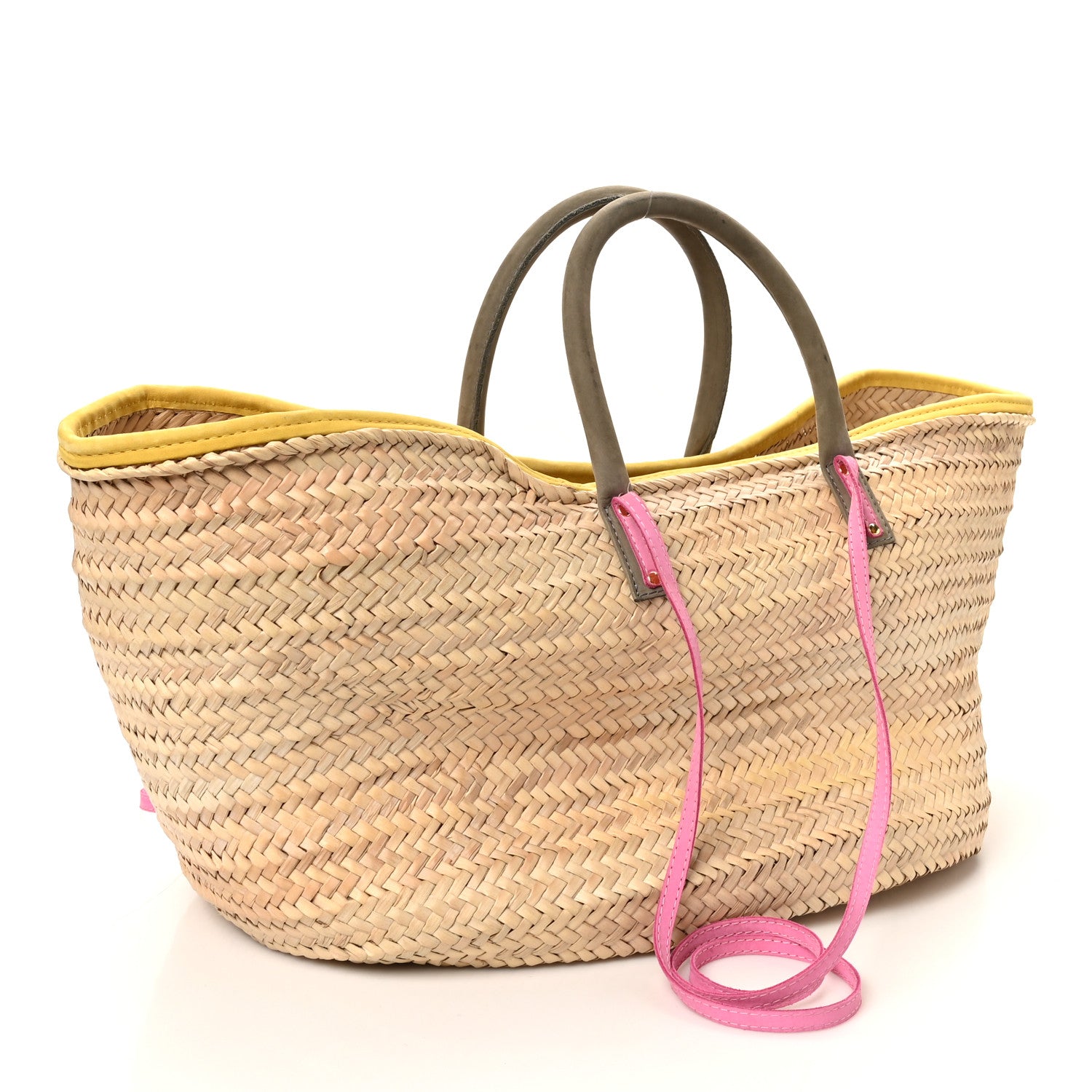 Jacquemus Raffia Le Grand Panier Soli Multicolor 1788298