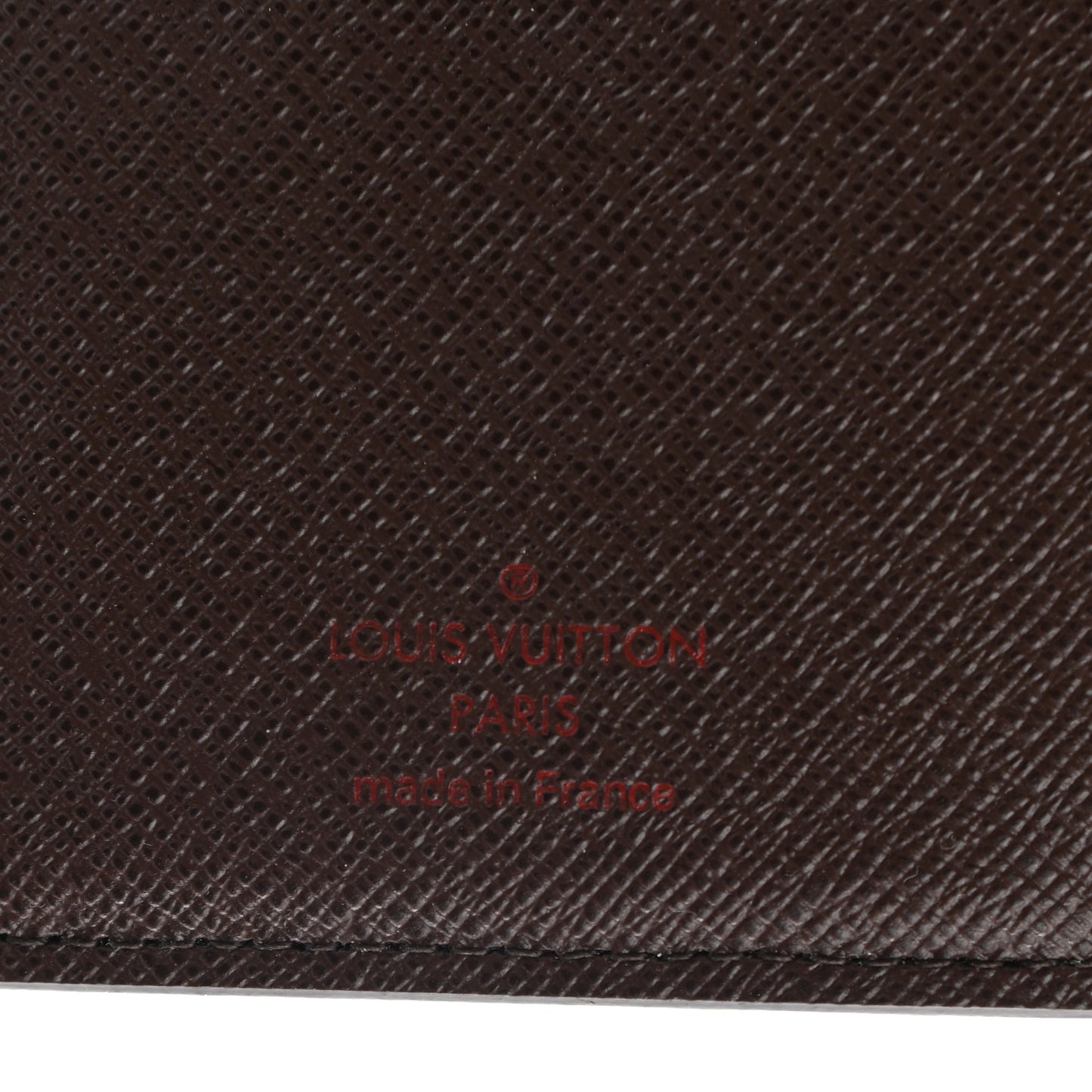 Damier Ebene Pocket Agenda Cover