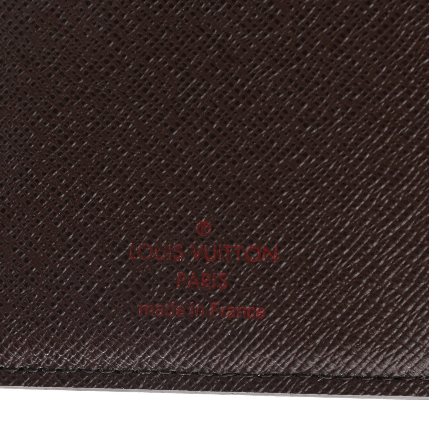 Louis Vuitton Damier Ebene Pocket Agenda Cover 6 of 7