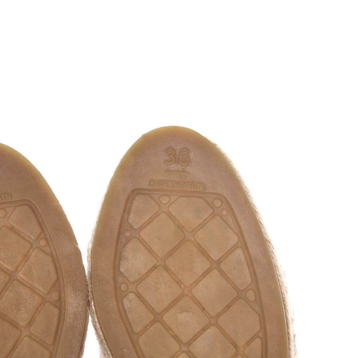 Chanel Lambskin CC Espadrilles 36 Beige Black 10 of 13