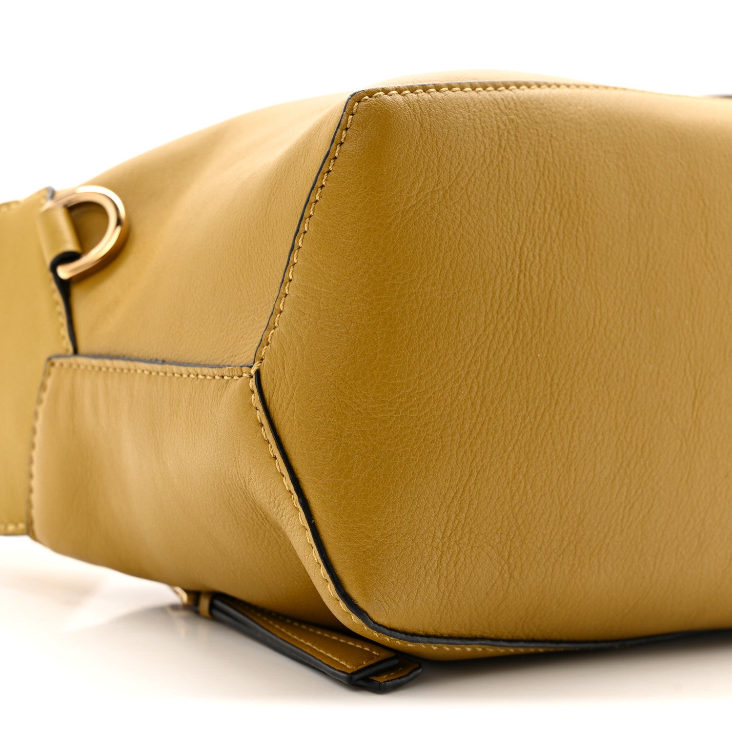 Loewe Calfskin Puzzle Hobo Ochre 9 of 10