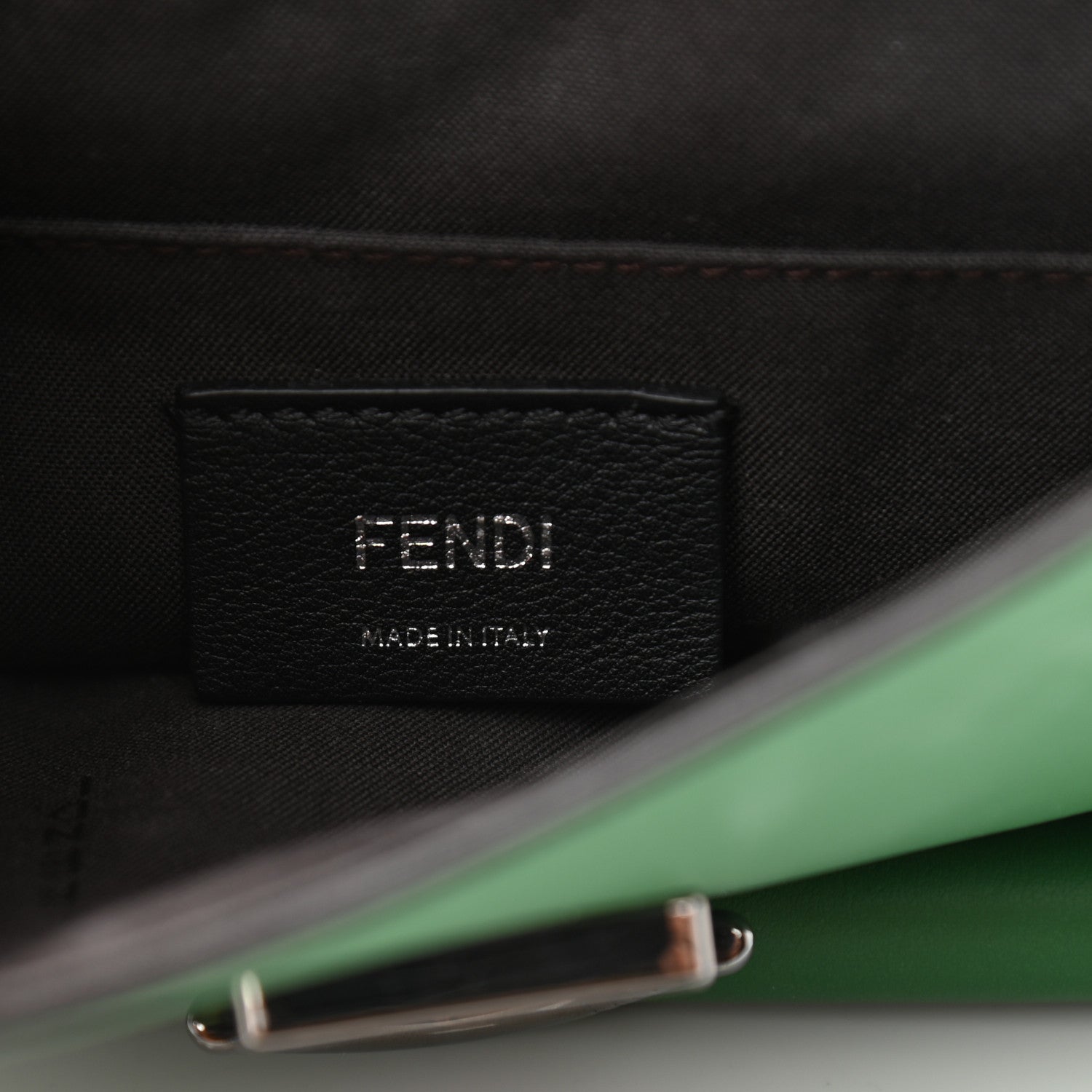 Fendi Vitello Century Opaco Mini Back to School Backpack Green 7 of 11