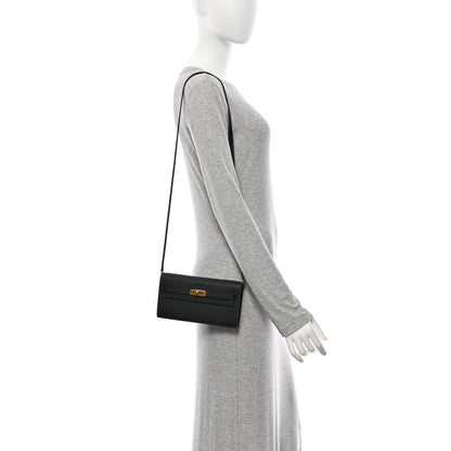 Hermes Epsom Kelly Wallet To Go Black 12 of 12