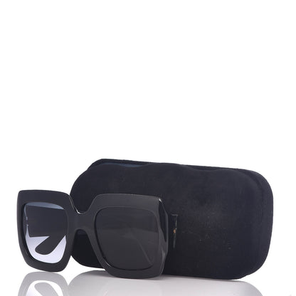 Gucci Acetate Square Frame Sunglasses GG0053S Black 8 of 8