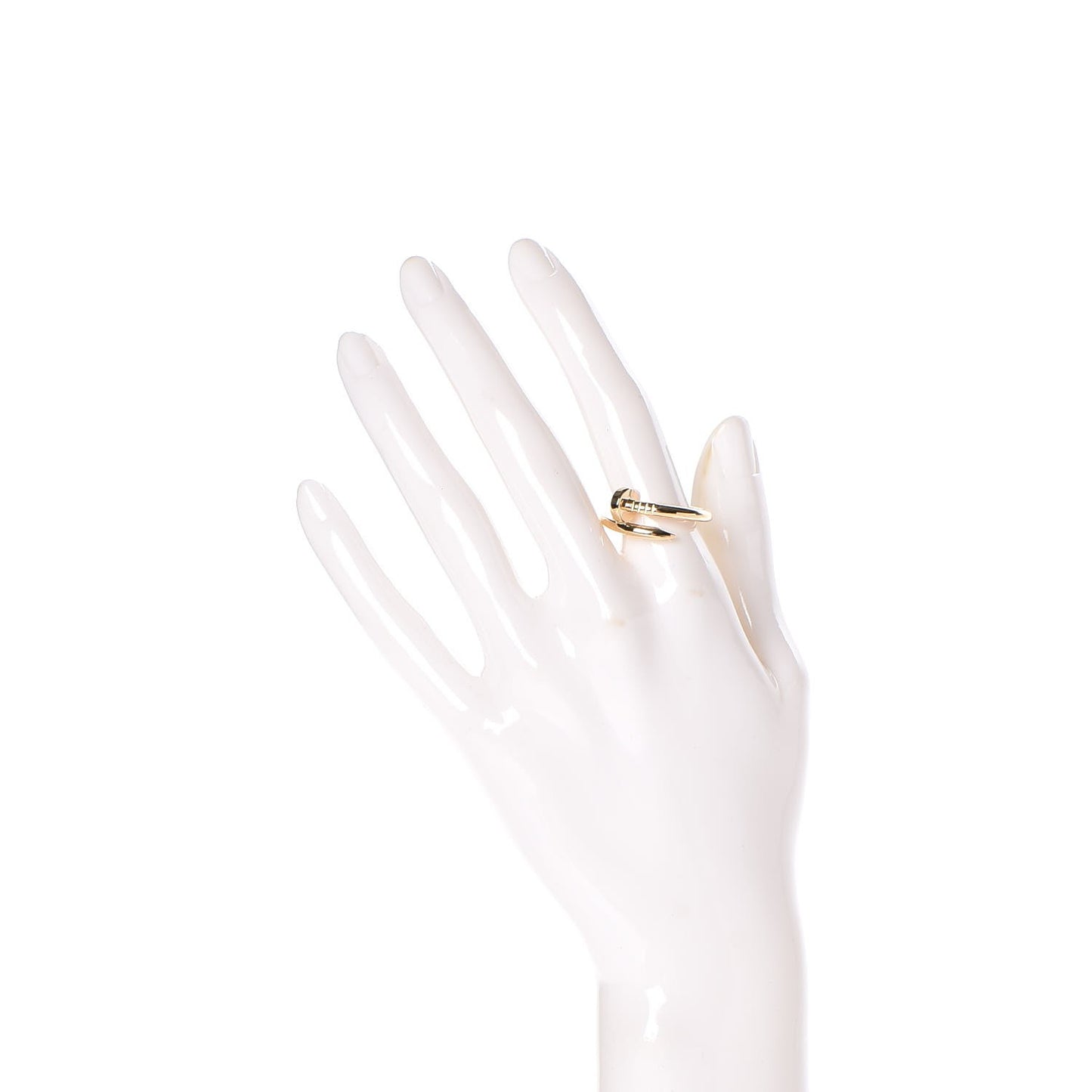 18K Yellow Gold Juste Un Clou Ring 58 8.25