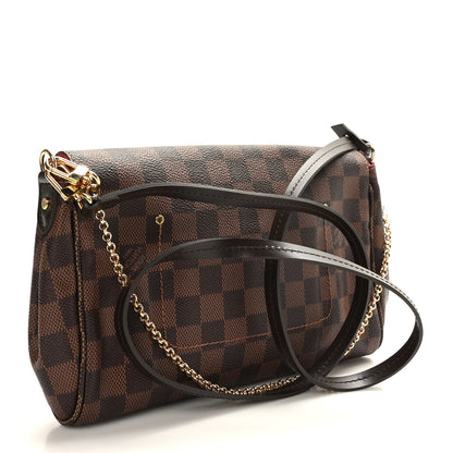 Louis Vuitton Damier Ebene Favorite MM 3 of 8