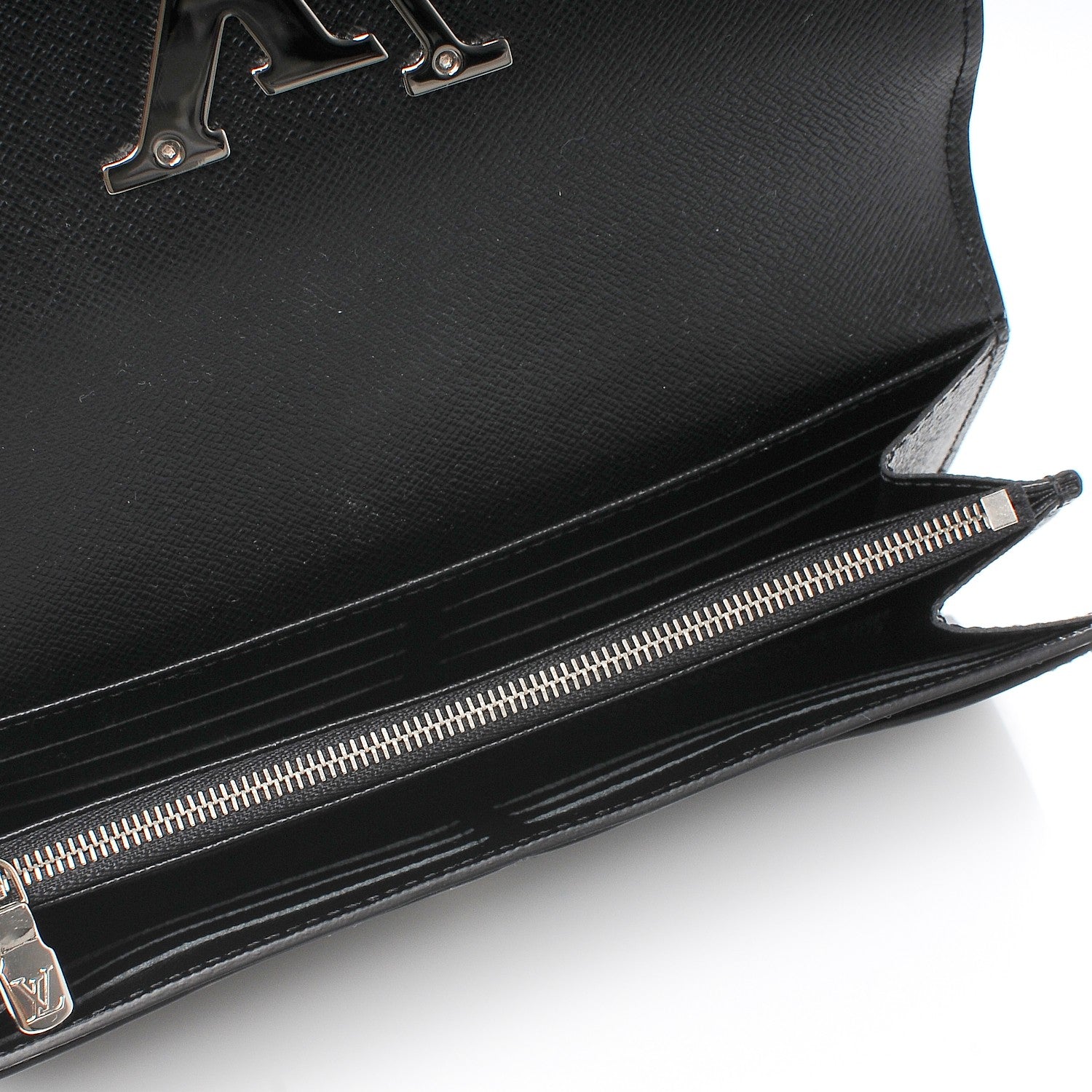 Louis Vuitton Epi Louise Wallet Black 5 of 7