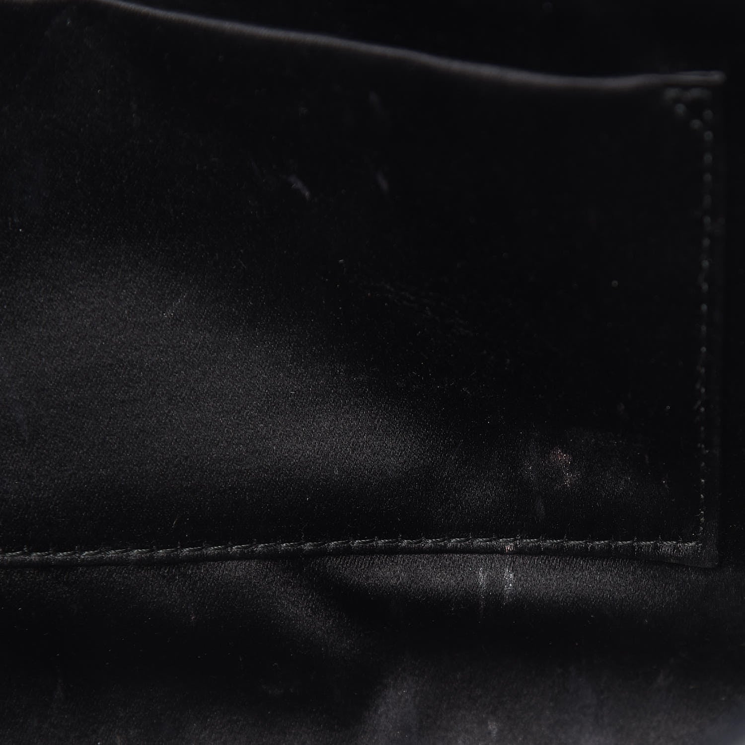 Saint Laurent Textured Patent Calfskin Large Belle De Jour Clutch Deep Marine 13 of 16