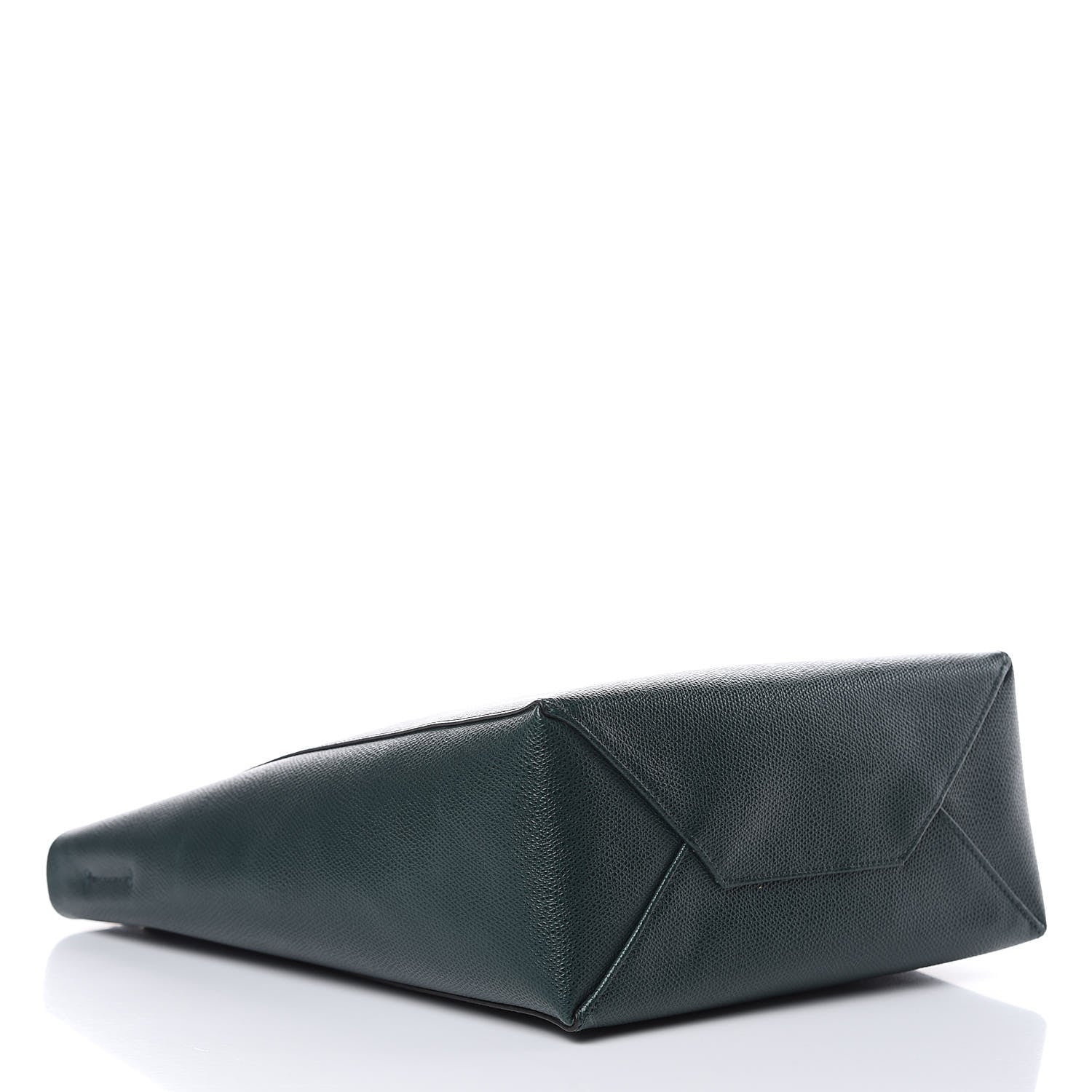 Celine Grained Calfskin Small Vertical Cabas Amazone 4 of 9