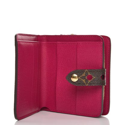 Louis Vuitton Monogram Perforated Compact Zipped Wallet Fuchsia 3 of 8