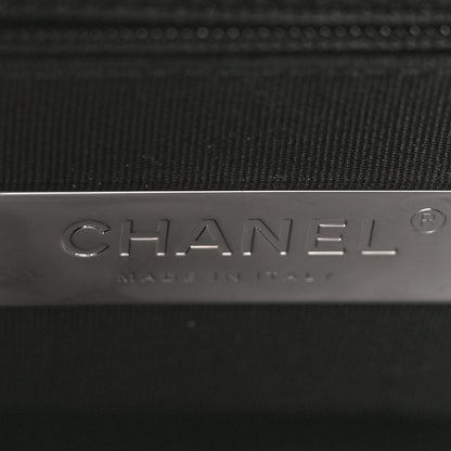 Chanel Metallic Aged Calfskin Chevron Quilted Small Gabrielle Hobo Dark Grey 6 of 8