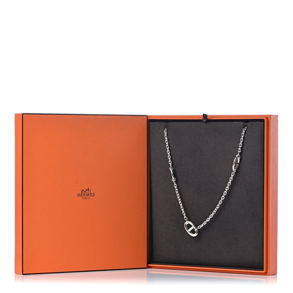 Hermes Sterling Silver Farandole Necklace 80 6 of 6