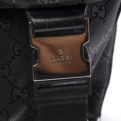 Gucci Imprime Monogram Medium Web 500 by Gucci Double Buckle Flap Messenger Bag Black 11 of 14