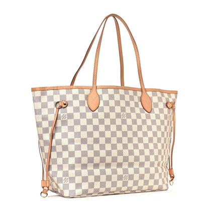 Louis Vuitton Damier Azur Neverfull MM 3 of 13
