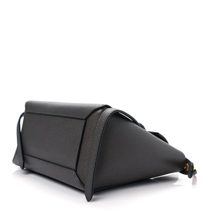 Celine Grained Calfskin Nano Belt Bag Grey 6 of 6