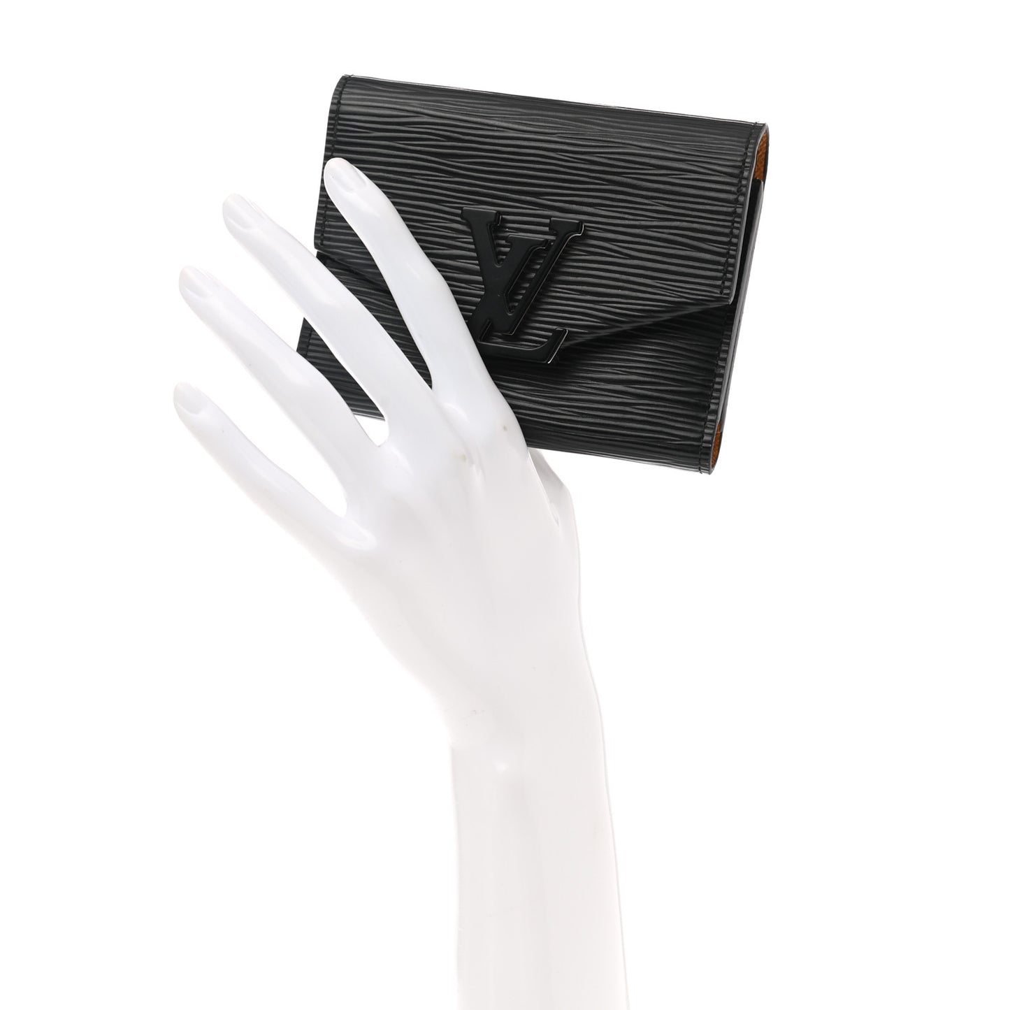 Epi Grenelle Compact Wallet Black