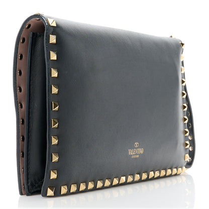 Valentino Garavani Nappa Rockstud Wristlet Clutch Black 3 of 11