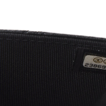 Chanel Lambskin Quilted Wallet On Chain WOC Black 10 of 12
