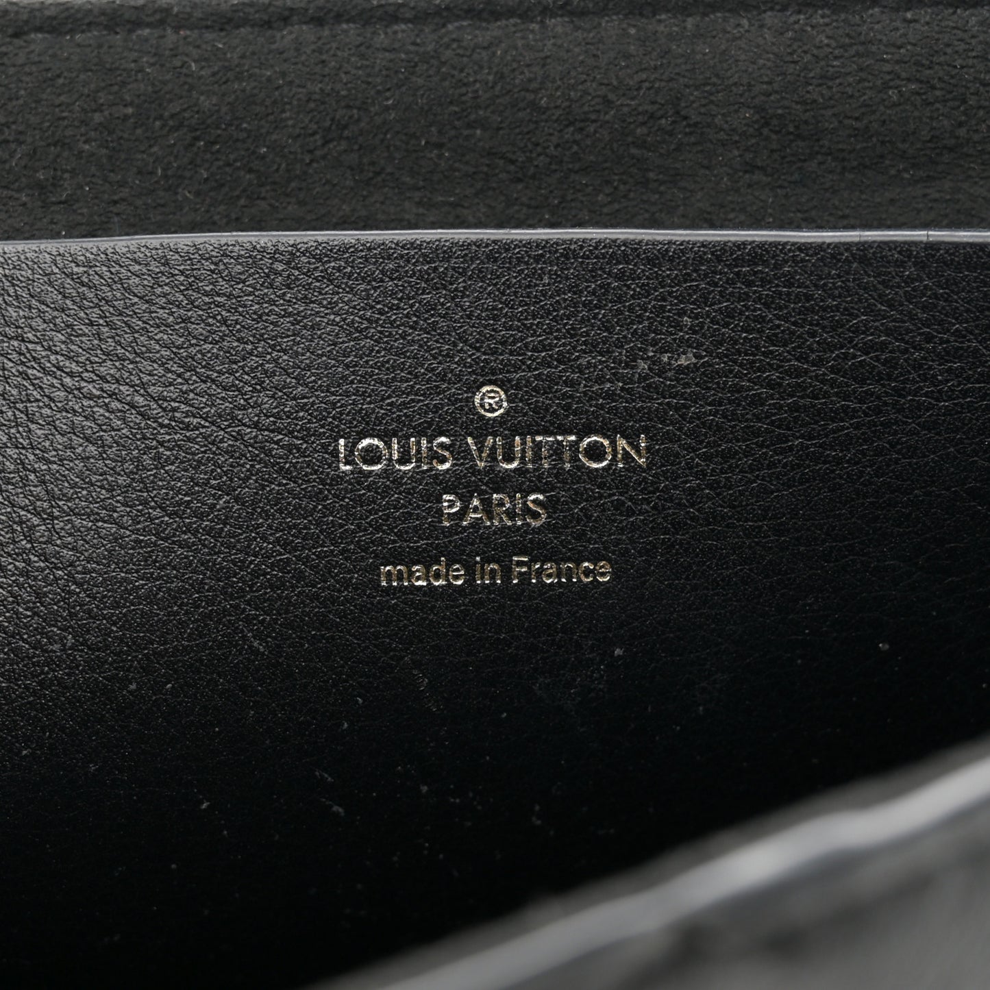 Calfskin Love Note Black