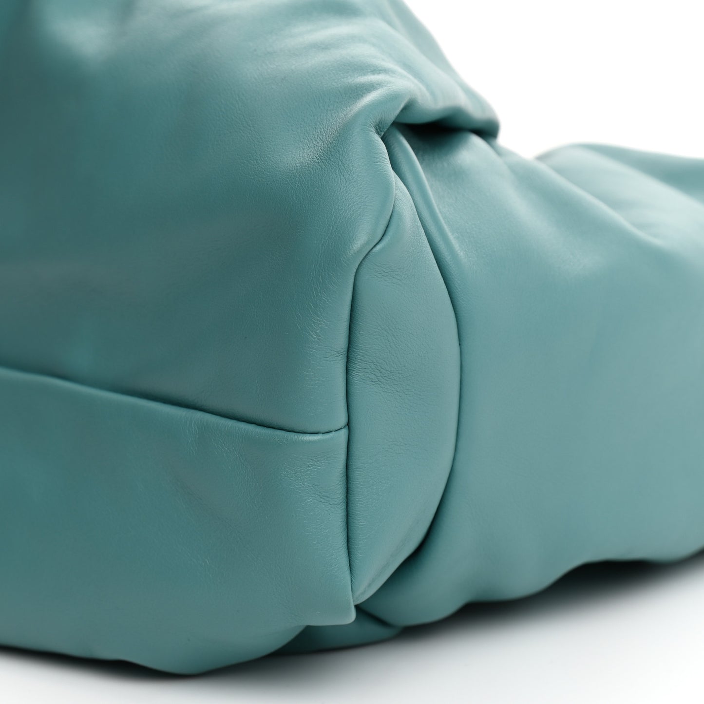 Smooth Butter Calfskin Small The Shoulder Pouch Linoleum