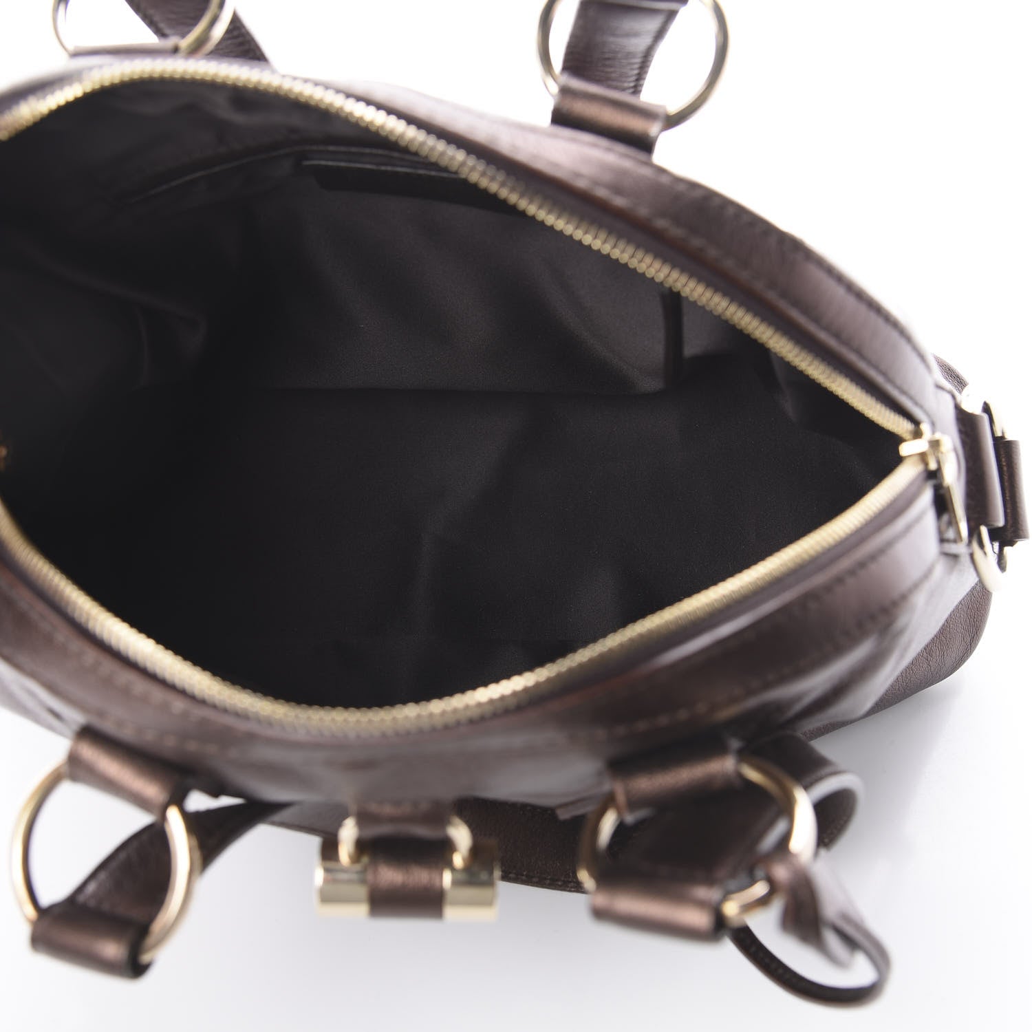 Saint Laurent Metallic Calfskin Medium Muse Copper 4 of 8