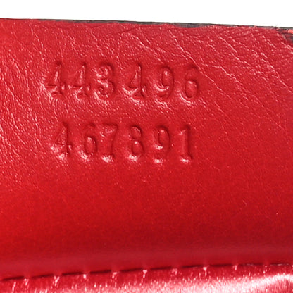 Gucci Jacquard Matelasse Floral Medium GG Marmont Shoulder Bag Red 7 of 11