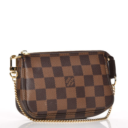Louis Vuitton Damier Ebene Mini Pochette Accessories 3 of 8