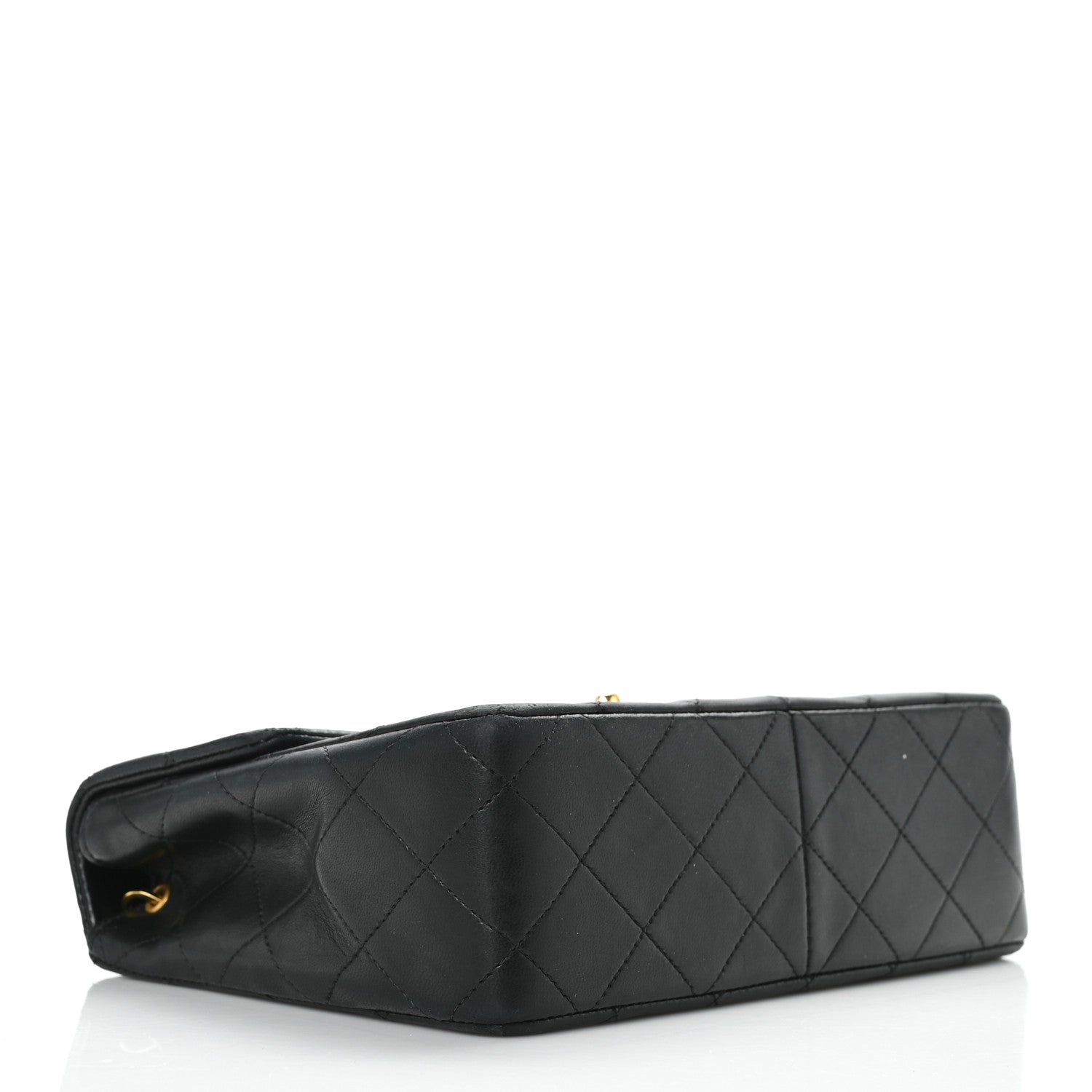 Chanel Lambskin Quilted Mini Square Flap Bag Black 4 of 18