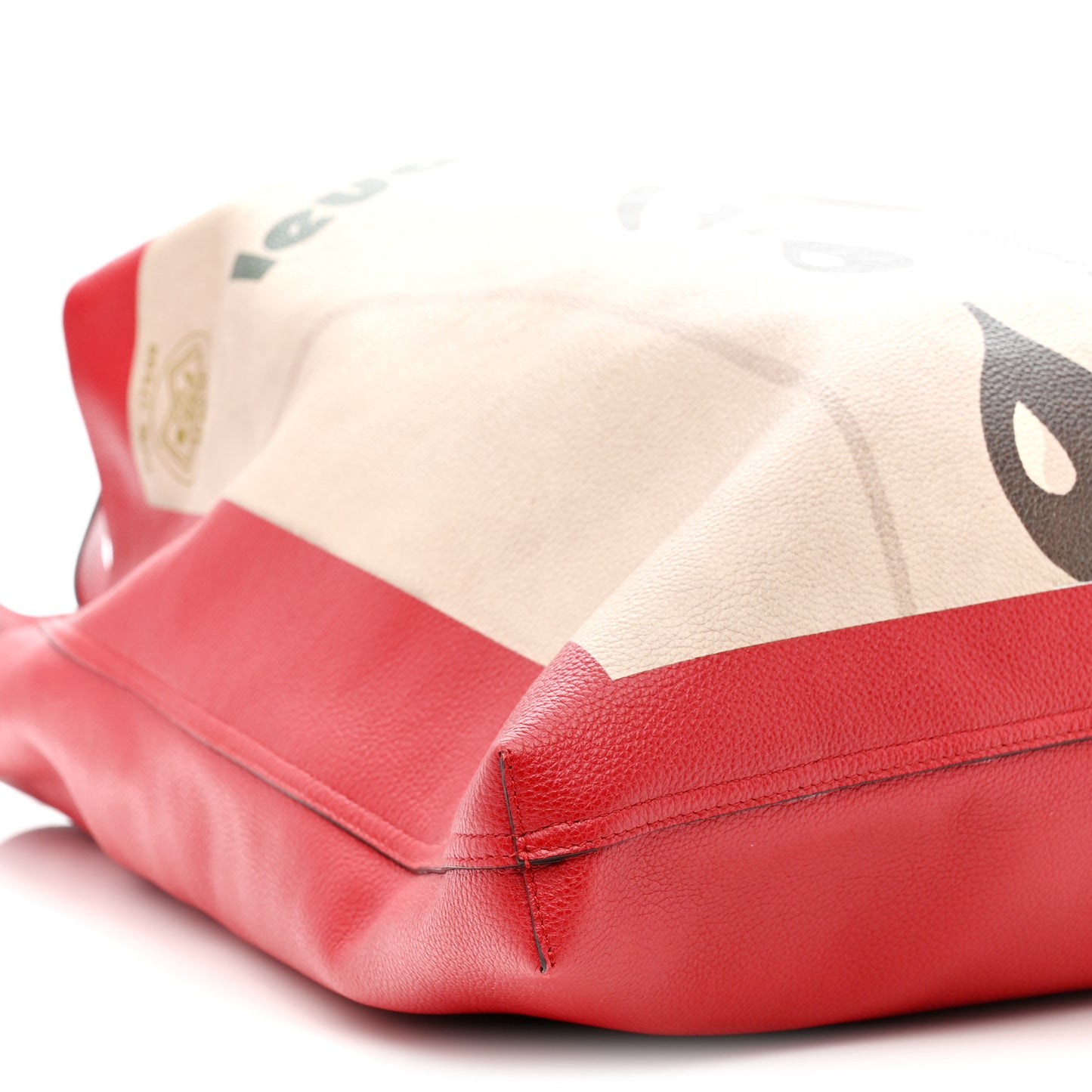 Calfskin Large Elton John Levon-Goodbye Tote Red