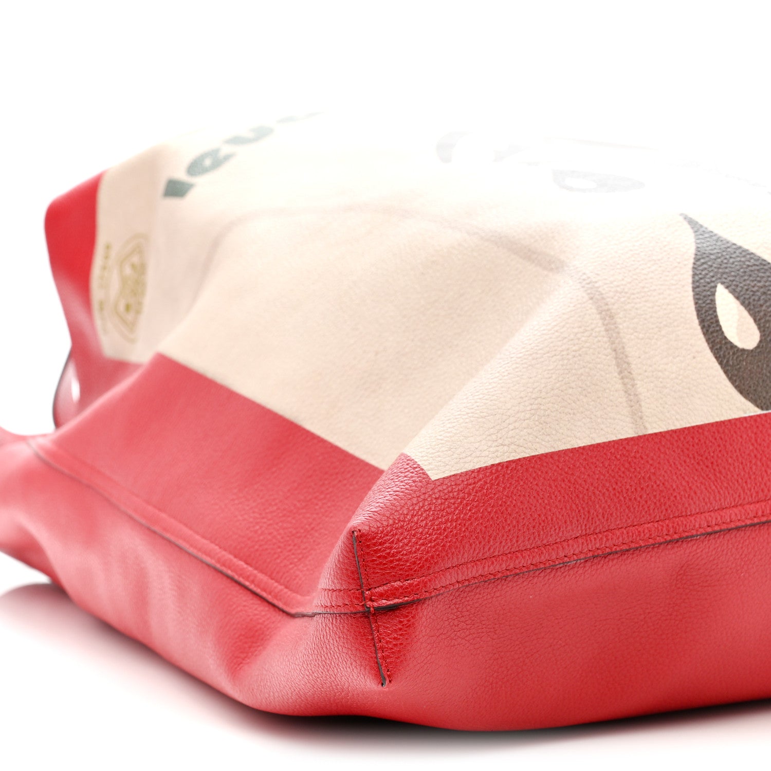 Gucci Calfskin Large Elton John Levon-Goodbye Tote Red 11 of 12