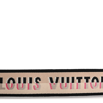 Louis Vuitton Jacquard Speedy Bandouliere 20 Shoulder Strap Black 4 of 4