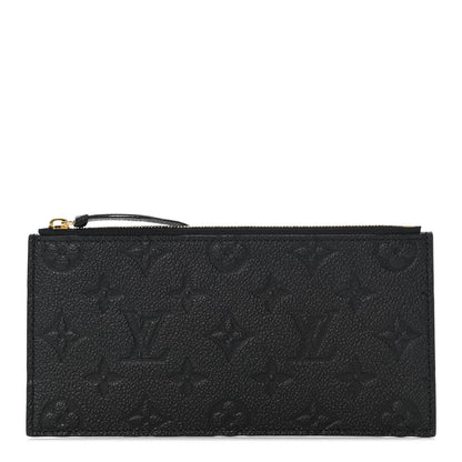 Louis Vuitton Empreinte Felicie Chain Wallet Zippered Insert Black 1 of 6